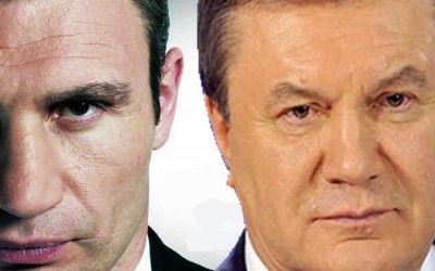 Siyasi boks: Kliçko- Yanukoviç 